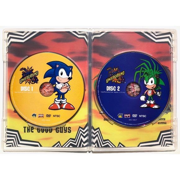 Sonic Underground DVD Anime Television Series 2007 826663106251 CD Soundtrack - Picture 6 of 15